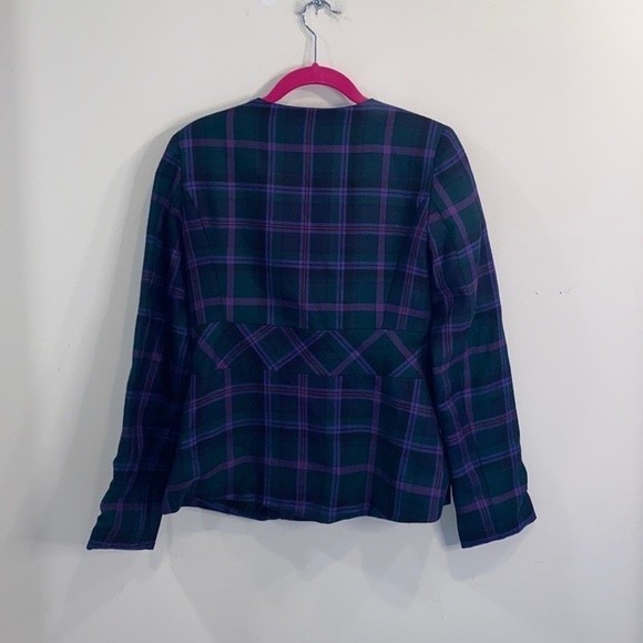 L.A.M.B. plaid draped collar Fall 2008 blazer 6 - Picture 5 of 5